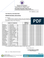 F10 Request Form