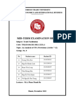 Group 8 Report Trade Facilitation