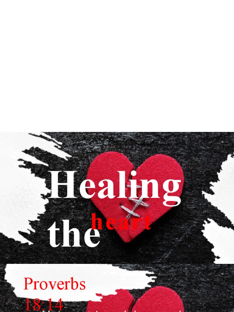 Healing The Heart Pdf Jesus Forgiveness