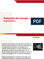 Redaccindelmensajepublicitario 131122080423 Phpapp01