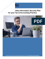 Creating A Written Information Security Plan For Your Tax & Accounting Practice
