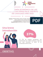 Autonomía Económica de Las Madres Solteras en El Distrito de Caaguazú Año 2022