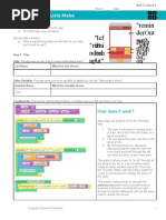 Activity Guide - Lists Make - Unit 5 Lesson 4