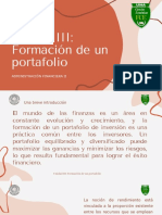 Unidad III - Formación de Un Portafolio