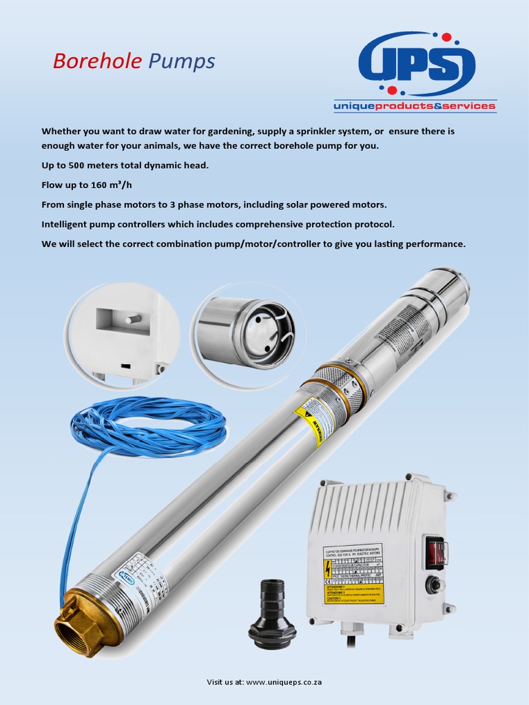 Borehole Pumps PDF