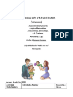 11 Guía de Trabajo Del 4 Al 8 de Abril