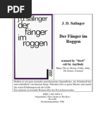 Salinger - J.D. - Der Fänger Im Roggen