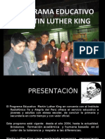 Martin Luther King: Programa No Escolarizado