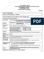 Fellowship in Speech and Swallowing Therapy April 2023 Advertisement PDF