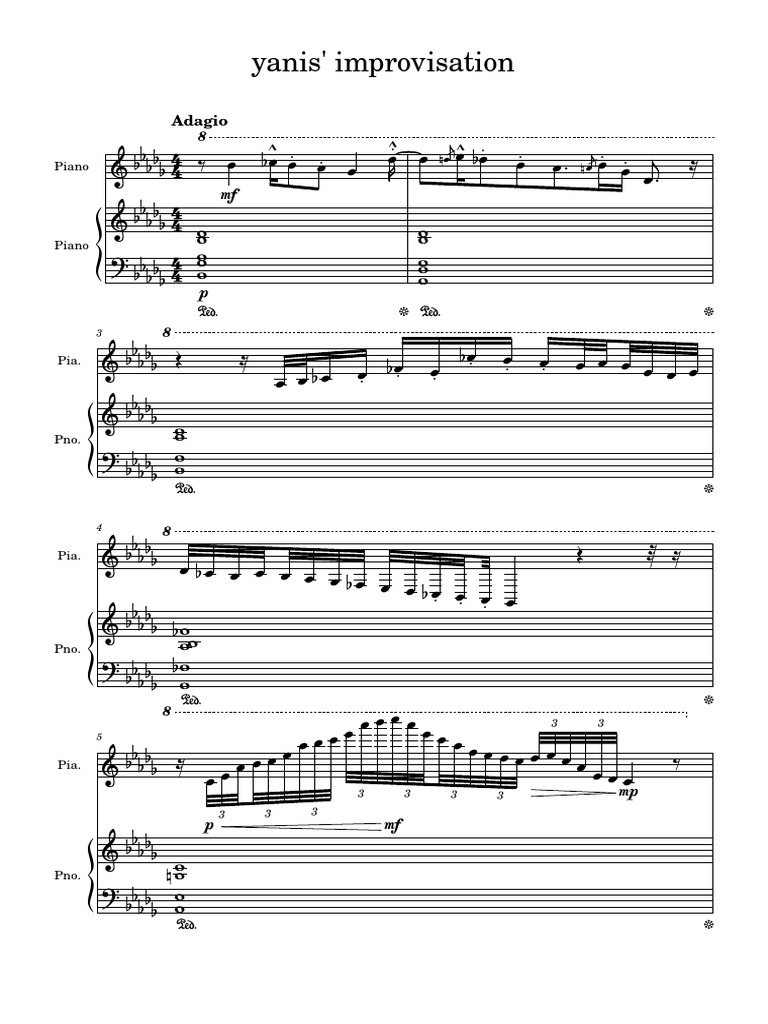 Yanis' Improvisation | PDF