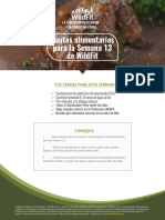 Semana 13 Pautas alimentarias (Todas las categorías)