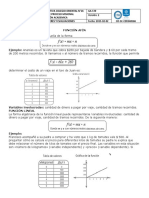 Función Afín y Lineal