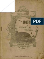 V Onisor - Doine - Strigaturi Din Ardeal Sec XX
