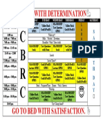 Schedule