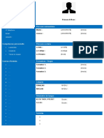 CV Etudiant 4