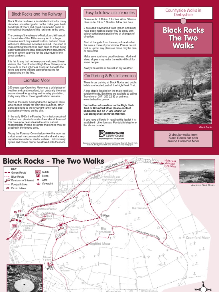 Black Rocks 2 Walks | PDF | Trail | Land Management