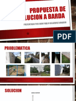 Propuesta de Solucion A Barda