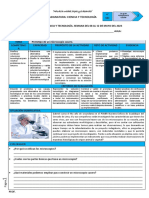 (PDF) 4° SEC. EDA 2 SEMANA 5 Diseña CYT 2023 Prototipo de Un Microscopio Casero