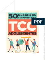 50 Recursos Terapêuticos TCC - Adolescentes