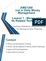 Lesson 1A - Money and Its Related Technology