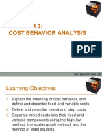 Cost Behavior Analysis