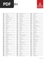 Iata Location Codes | PDF