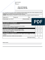 6° Pauta de Evaluación Temperatura Del Color