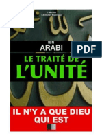Le Traité de Lunité (Ibn-Arabi)