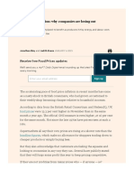 Food Price Inflation - Why Companies Are Losing Out - Financial Times