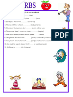 adverbs worksheet