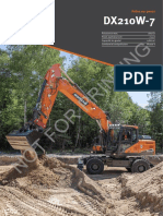 Pelle Pneumatique Doosan DX210-7 WA