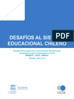 Desafíos Al Sistema Educacional Chileno
