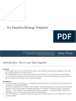 It EA Function Strategy Template