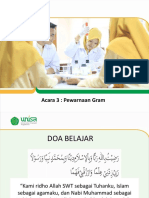 Acara 3-4. Pewarnaan Gram