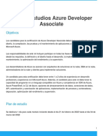 Plan de Estudios Azure Developer Associate