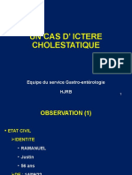 ictère cholestatique