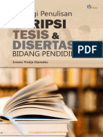 Strategi Penulisan Skripsi, Tesis, Disertasi Bidang Pendidikan(1)