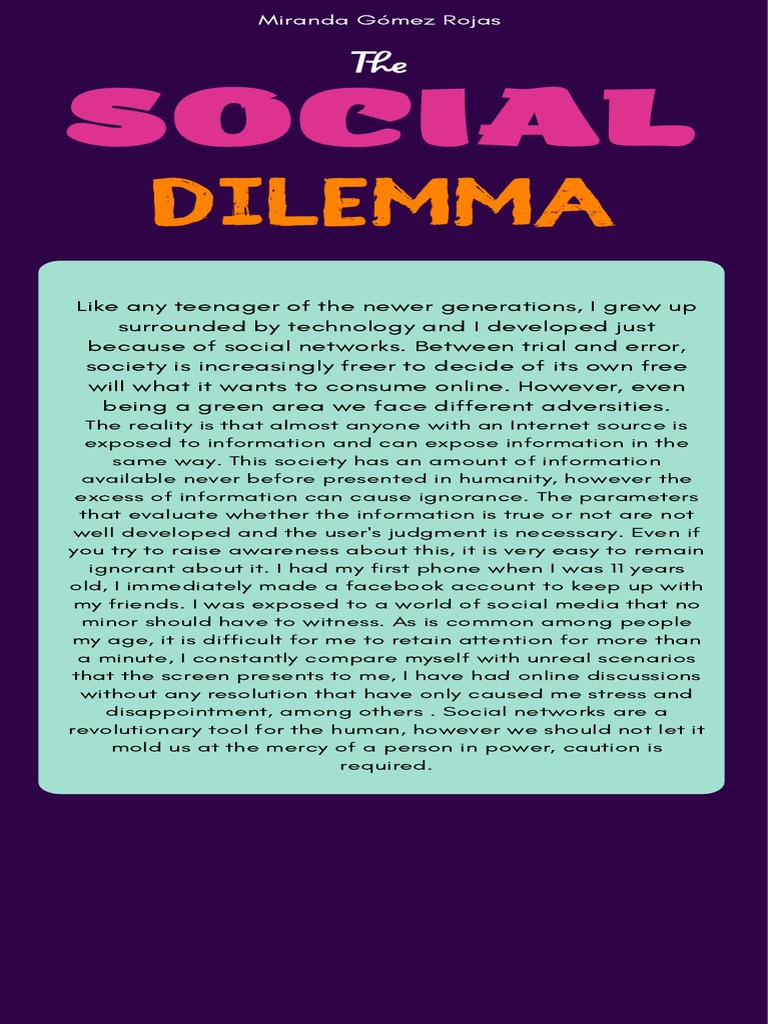 social dilemma PDF