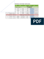 Jadwal Pembelajaran