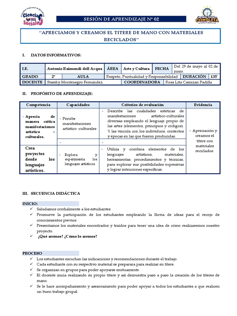 AyC 2° - SA 02 | PDF