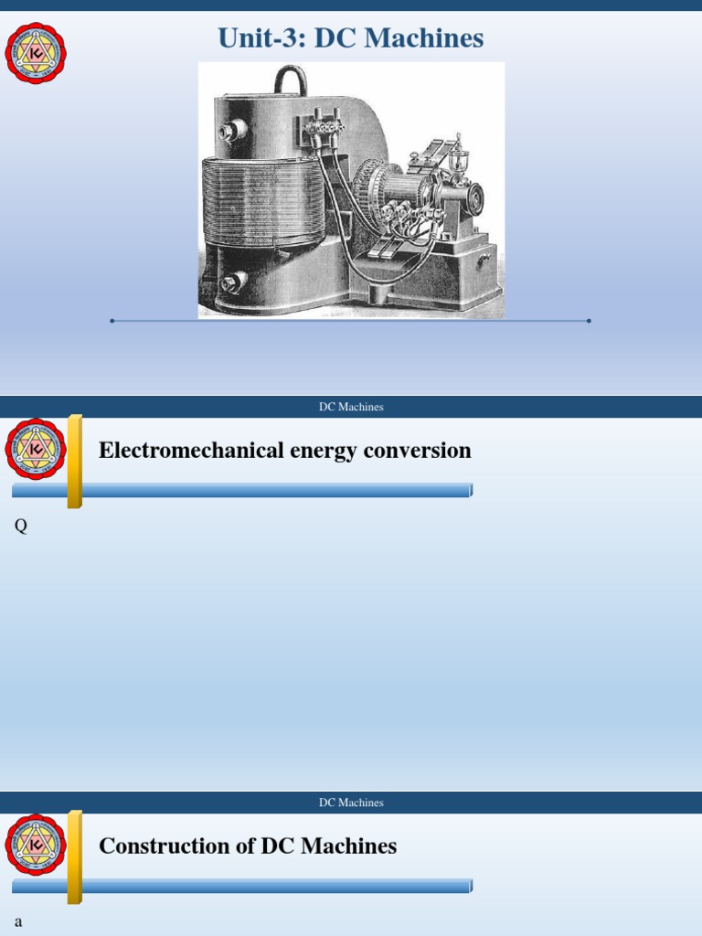 Unit3 DC Machines PDF