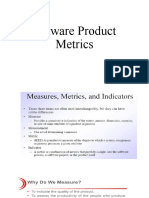 Software Product Metrics - I