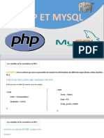 PHP Et Mysql