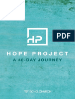 Hope Project 40 Day Week 3