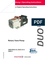 Pfeiffer Duo 2.5 Vacuum Pump