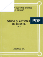 071 Studii Si Articole de Istorie LXXI 2006