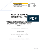 Plan de Manejo Ambiental Cruz Del Sur