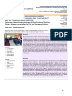 Training On Aquaculture and Design of Multifunctional Machines (Mixers, Choppers, and Pellets) of Fish and Kampung Chickens