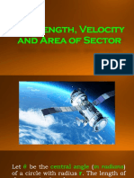Arc Length and Velocity