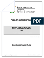 Physical Sciences P1 May-June 2017 Memo Afr & Eng